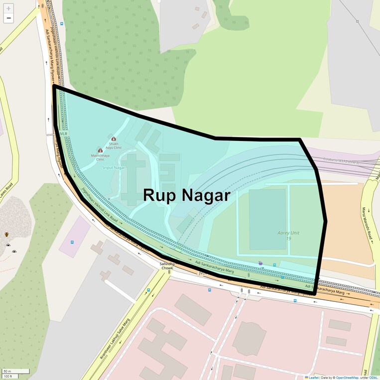 Location Map of Rup Nagar