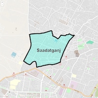 Saadatganj Map