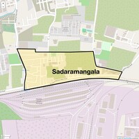 Sadaramangala Map