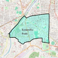 Sadashiv Peth Map