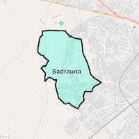 Sadrauna Map