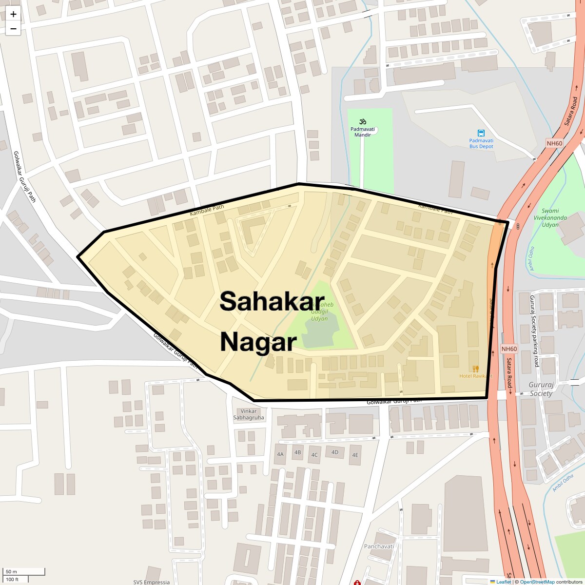 Check Time Travel of Sahakar Nagar, Pune
