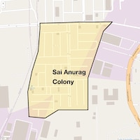 Sai Anurag Colony Map