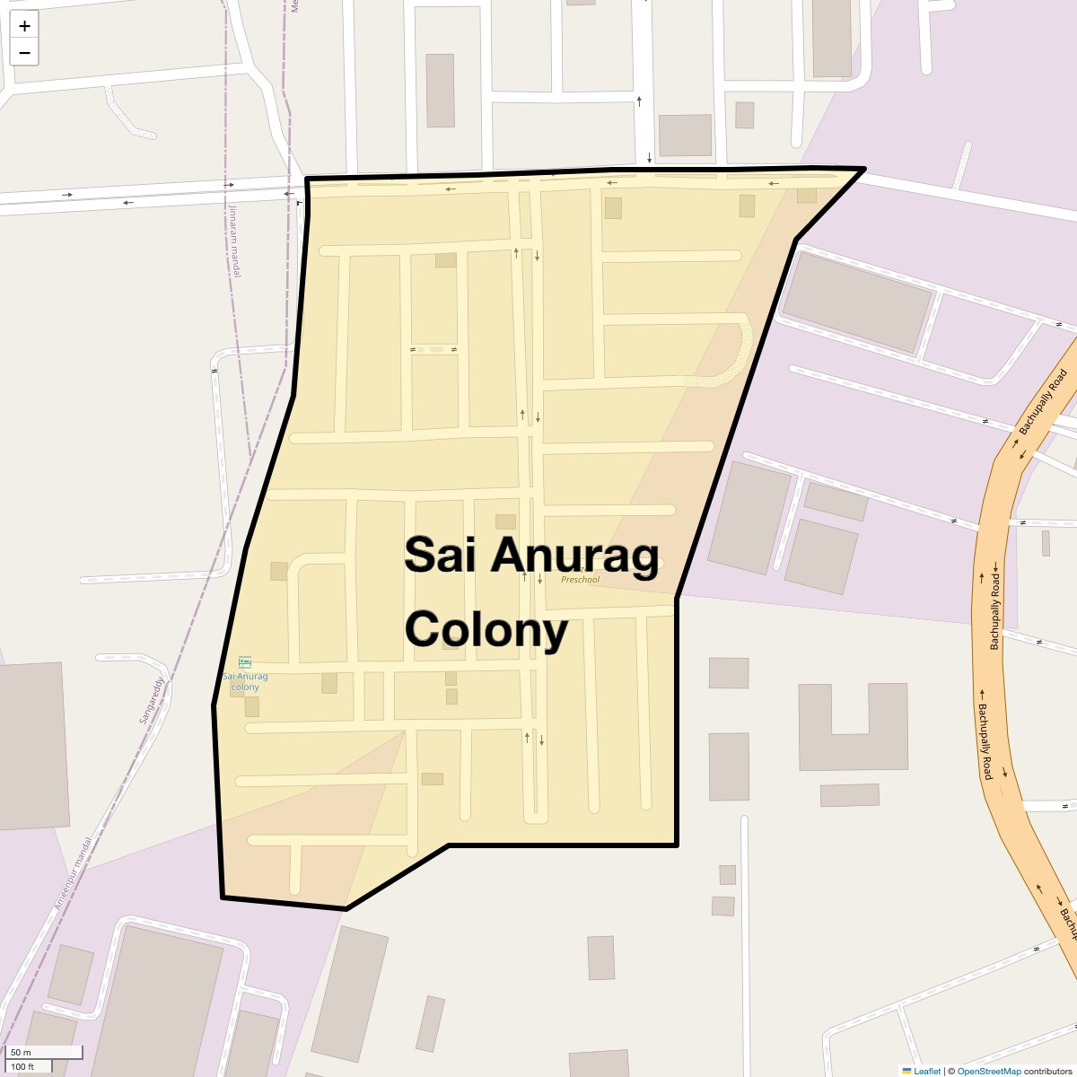 Sai Anurag Colony,Hyderabad
