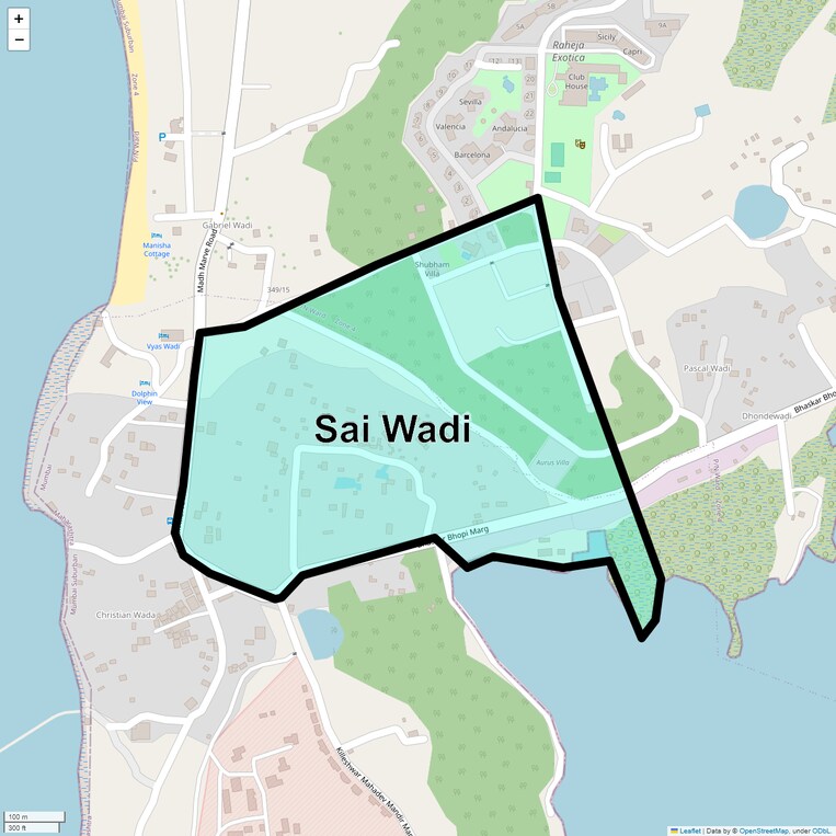 Location Map of Sai Wadi