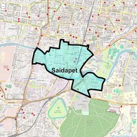 Saidapet Map