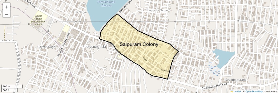 Saipuram Colony,Hyderabad