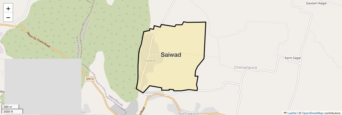 Saiwad Map