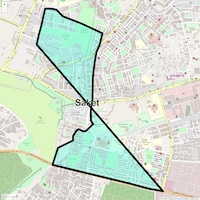 Saket Map