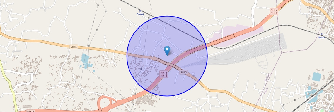 Location Map of Salap, Kolkata