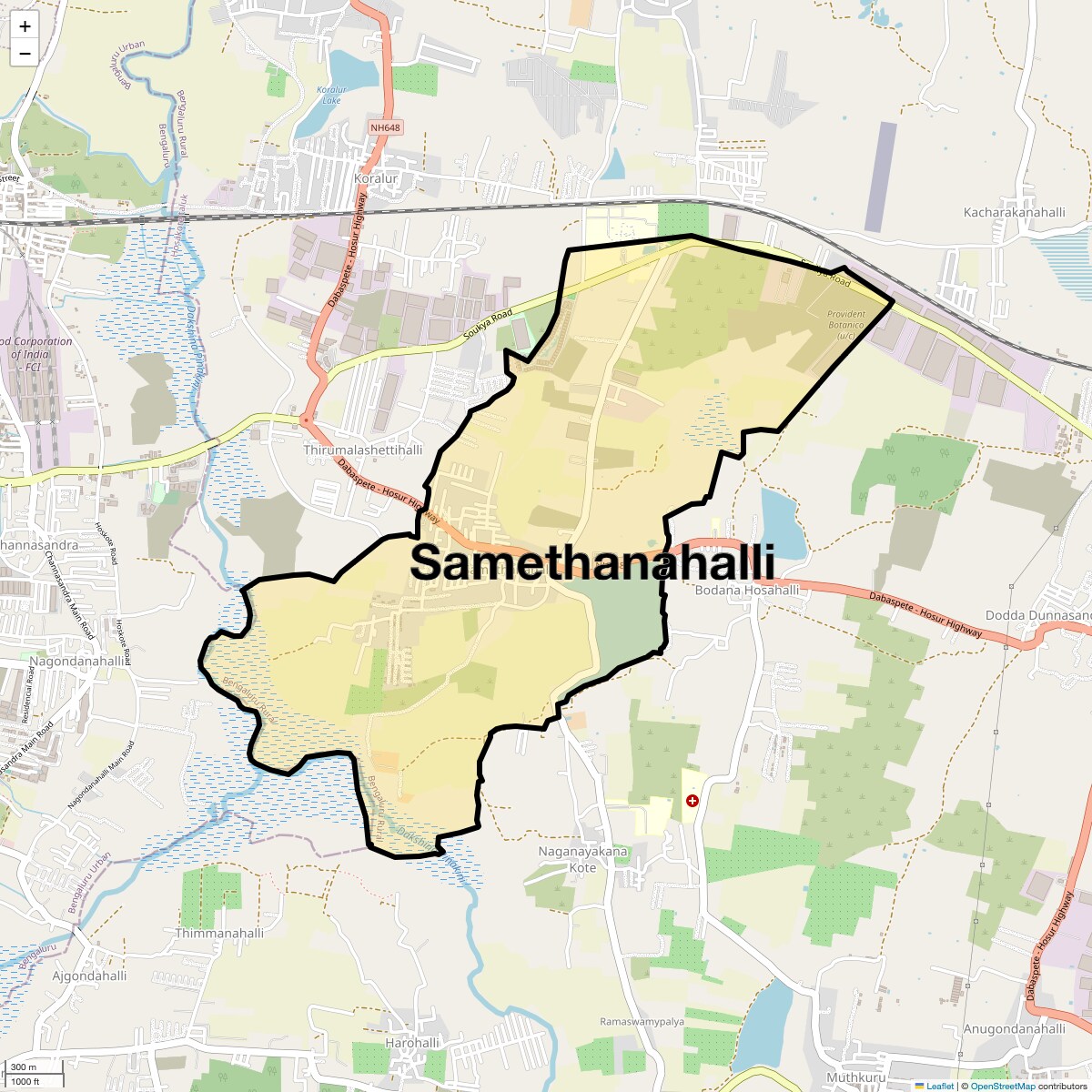 Check Time Travel of Samethanahalli, Bangalore