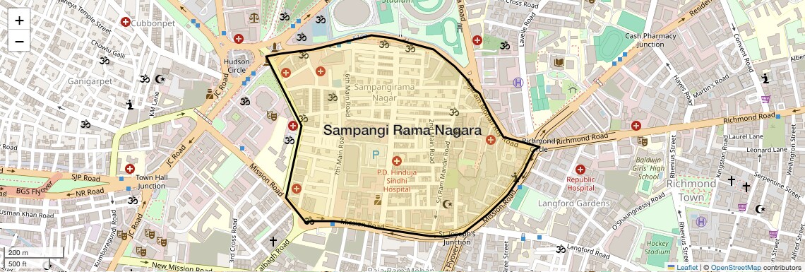 Sampangi Rama Nagara,Bangalore