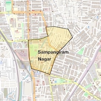 Sampangiram Nagar Map