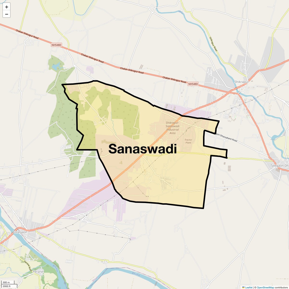 Check Time Travel of Sanaswadi, Pune