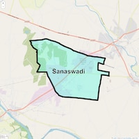 Sanaswadi Map