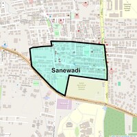 Sanewadi Map
