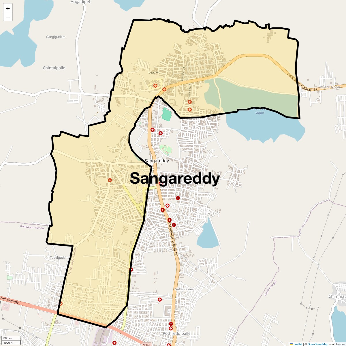 Check Time Travel of Sangareddy, Hyderabad