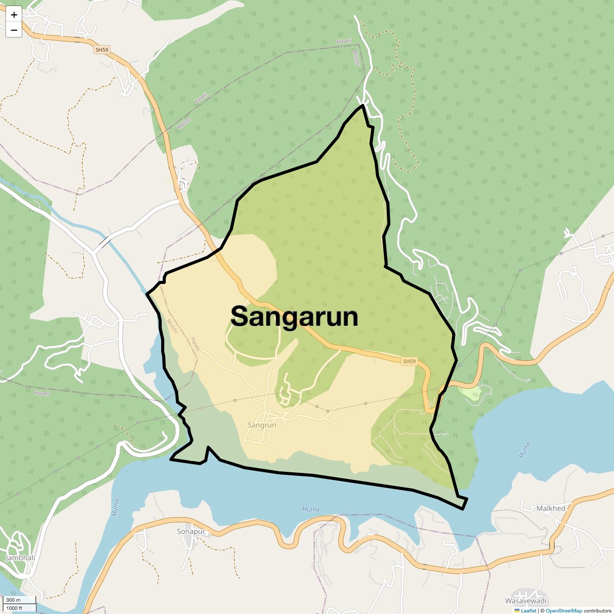 Sangarun Map