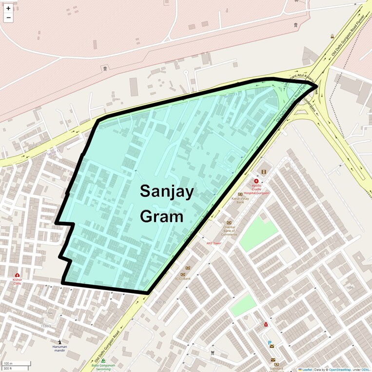Location Map of Sanjay Gram