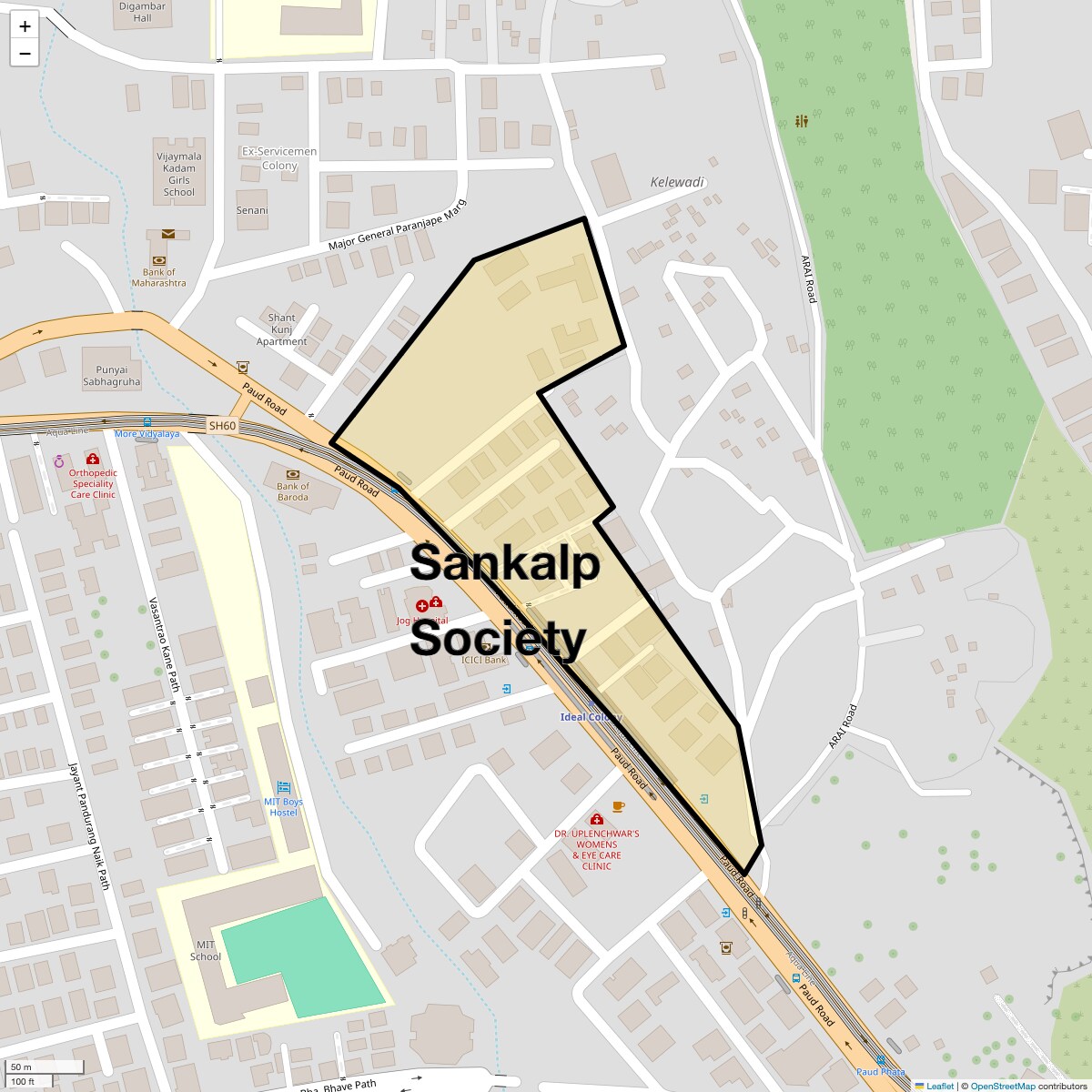 Check Time Travel of Sankalp Society, Pune