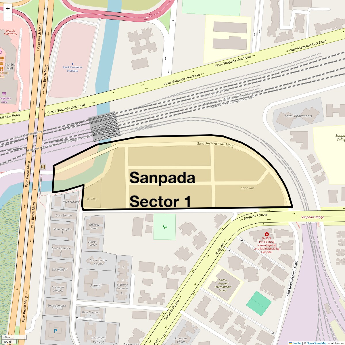 Check Time Travel of Sanpada Sector 1, Navi Mumbai