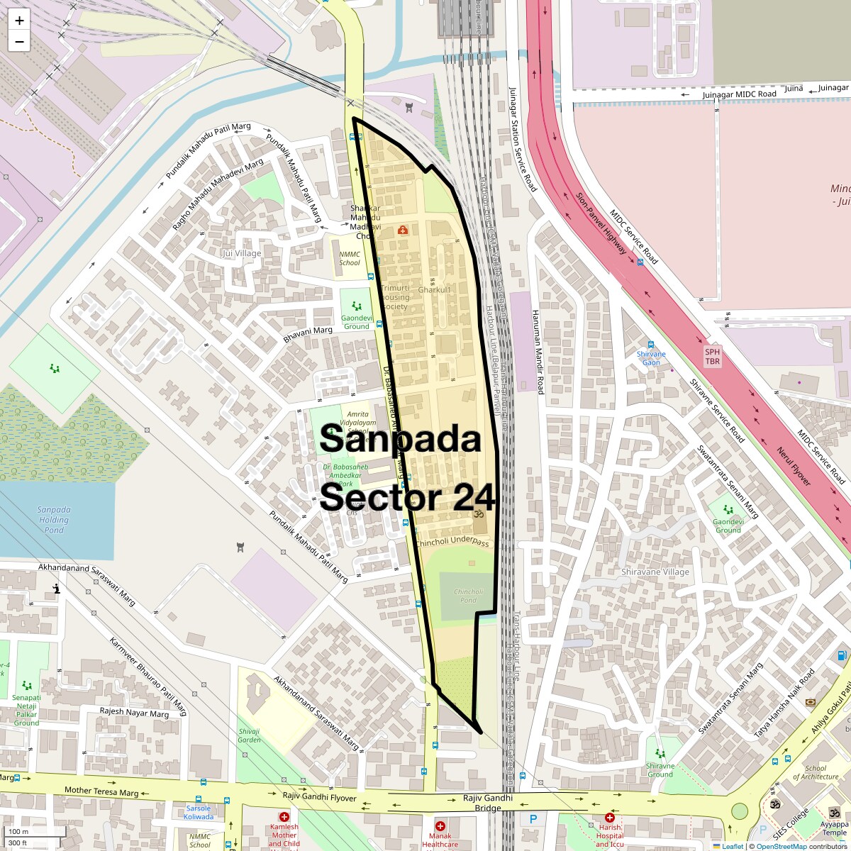 Check Time Travel of Sanpada Sector 24, Navi Mumbai