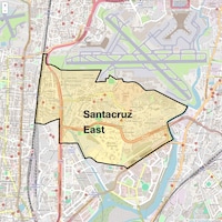 Santacruz East Map