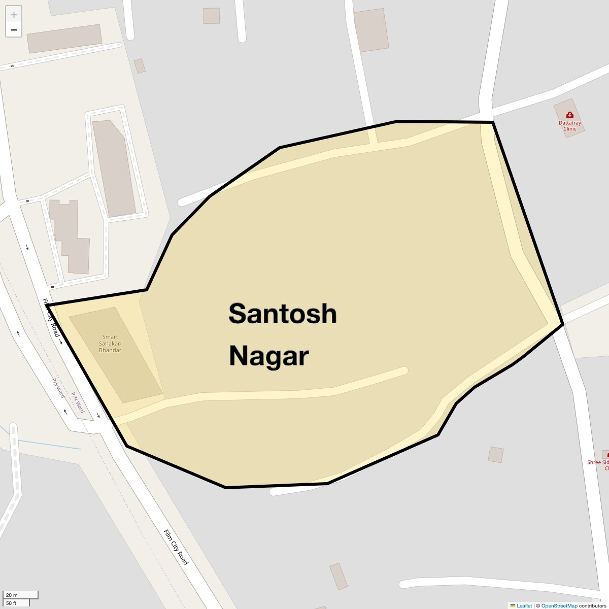 Check Time Travel of Santosh Nagar, Mumbai