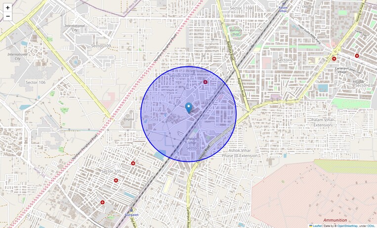 Location Map of Sarai Allwardi