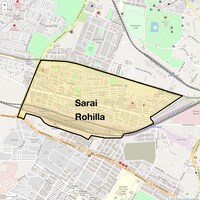 Sarai Rohilla Map