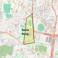 Saras Baug Map