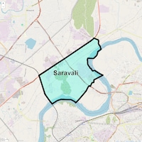 Saravali Map