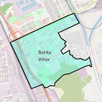 Sarita Vihar Map