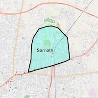Sarnath Map