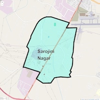Sarojini Nagar Map