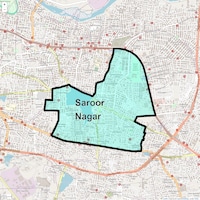 Saroor Nagar Map