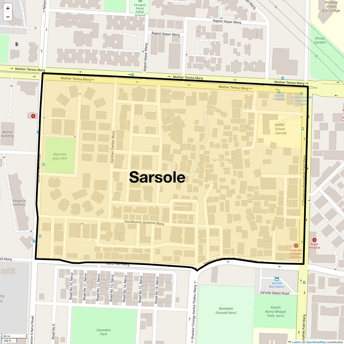 Sarsole Map