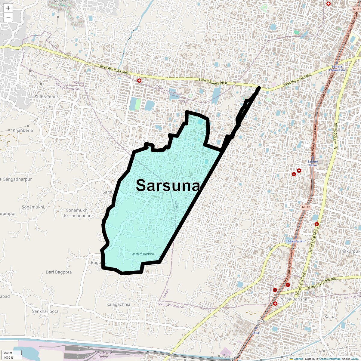 Check Time Travel of Sarsuna, Kolkata