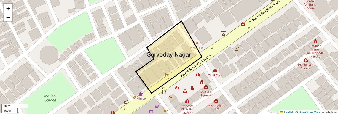 Sarvoday Nagar,Indore