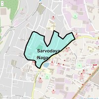 Sarvodaya Nagar Map