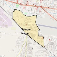 Sasane Nagar Map