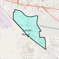 Sasane Nagar Map
