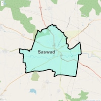 Saswad Map