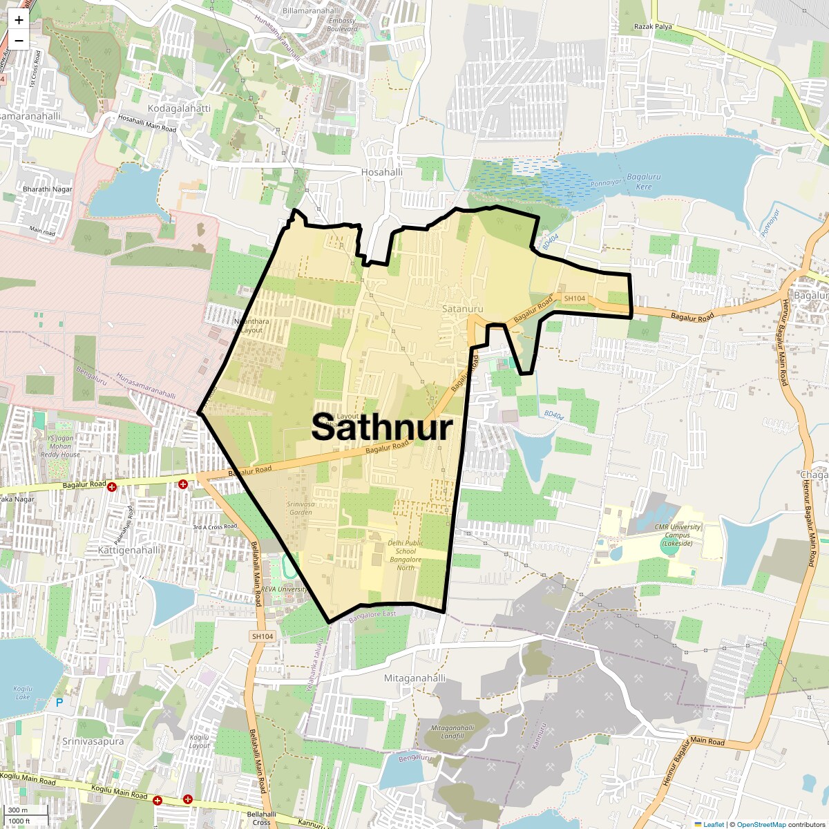 Check Time Travel of Sathnur, Bangalore