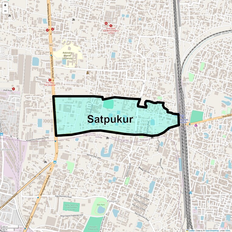 Location Map of Satpukur