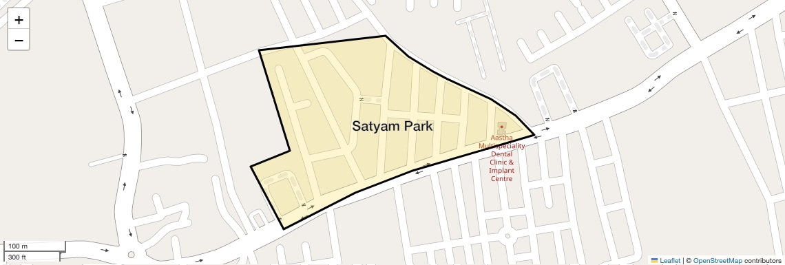 Check Time Travel of Satyam Park, Rajkot