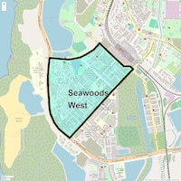 Seawoods West Map