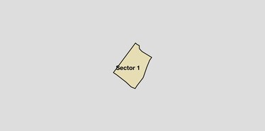 Location Map of Sector 1, Gurgaon