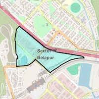 Sector 10 Belapur Map