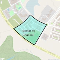 Sector 10 Ghansoli Map